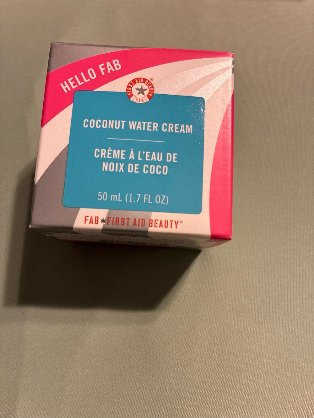 Fab first aid beauty coconut water cream size 1.7 new